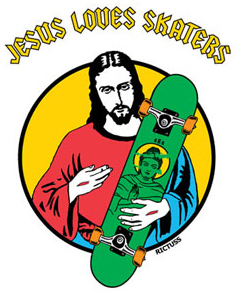 Jesus loves skaters