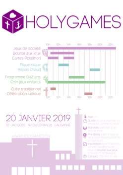 Affiche Holygames